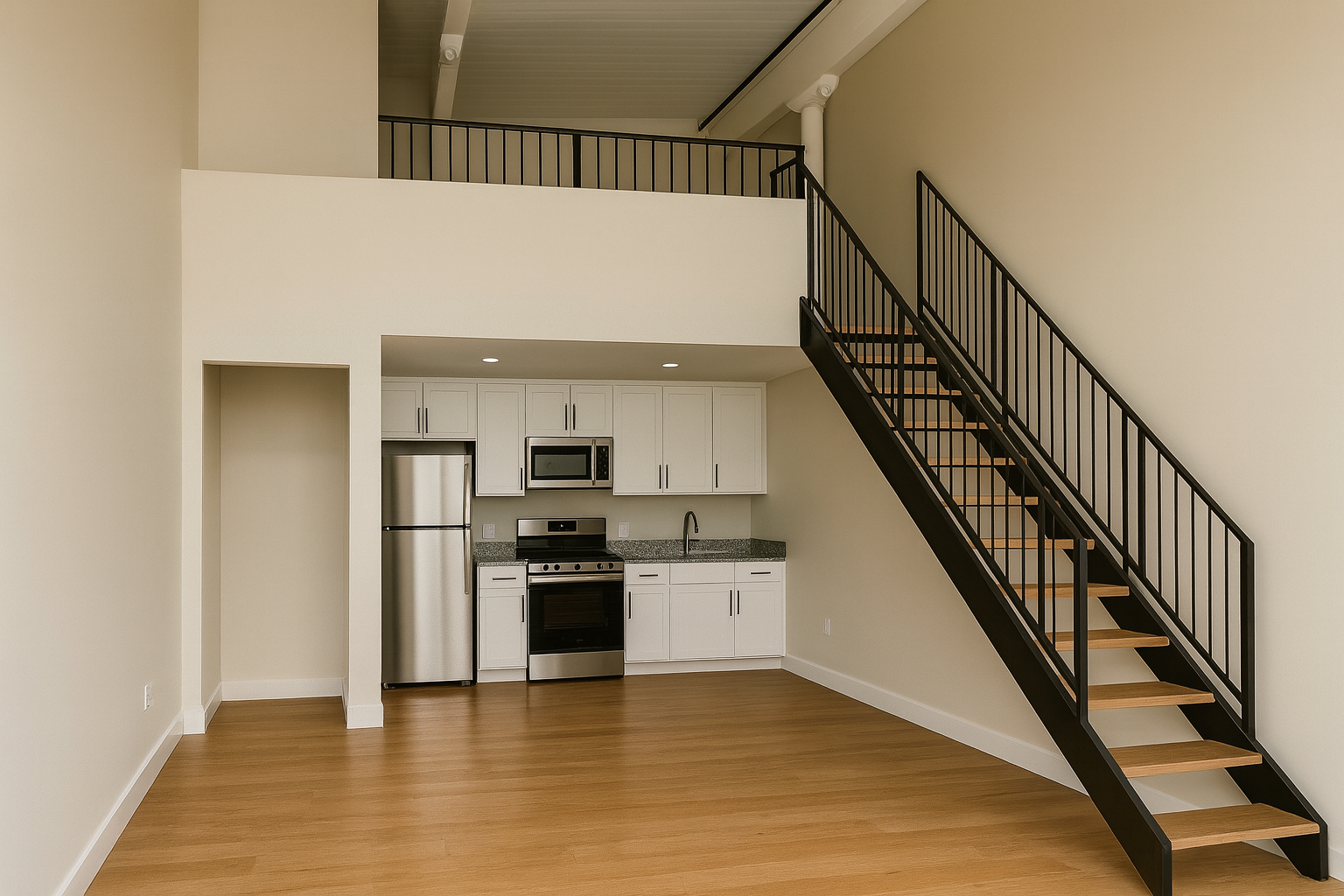Overton Lofts 1 BD / 1 BA Rendering