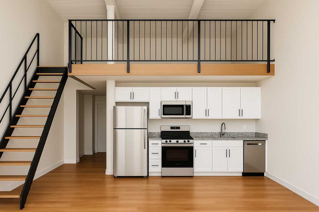 A 2BD/2BA Floor Plan