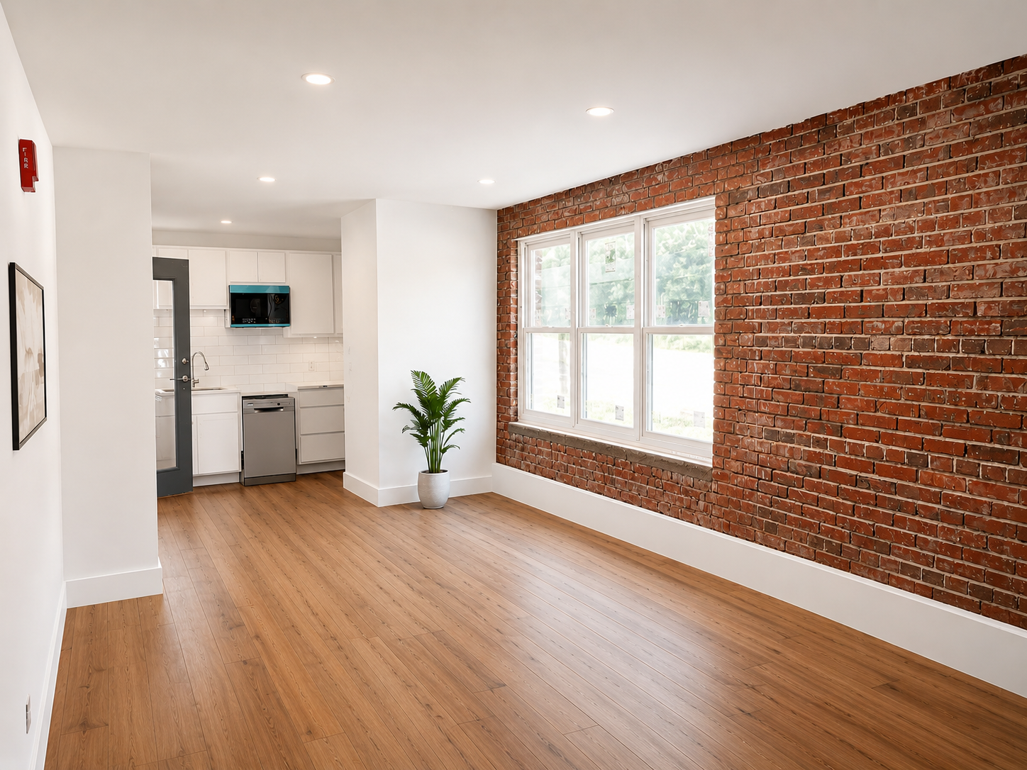 Overton Lofts Studio Rendering